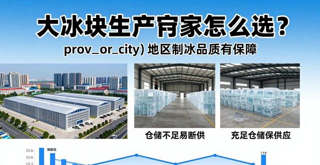 大冰块生产厂家怎么选?昆明地区制冰品质有保障