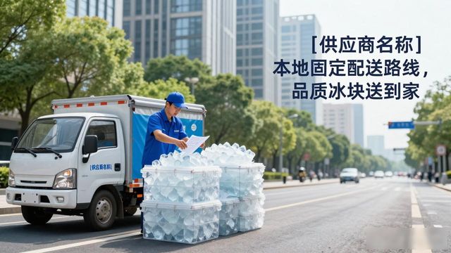 昆明食用冰块订购全攻略,品质保障送到家